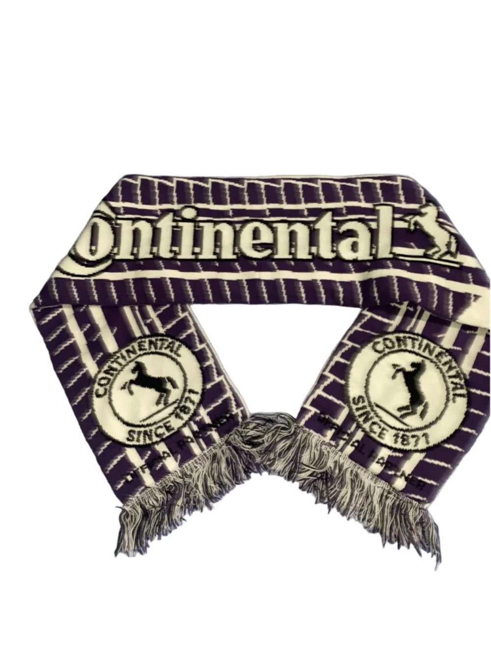 Orlando City Soccer Scarf One Size White and Purple